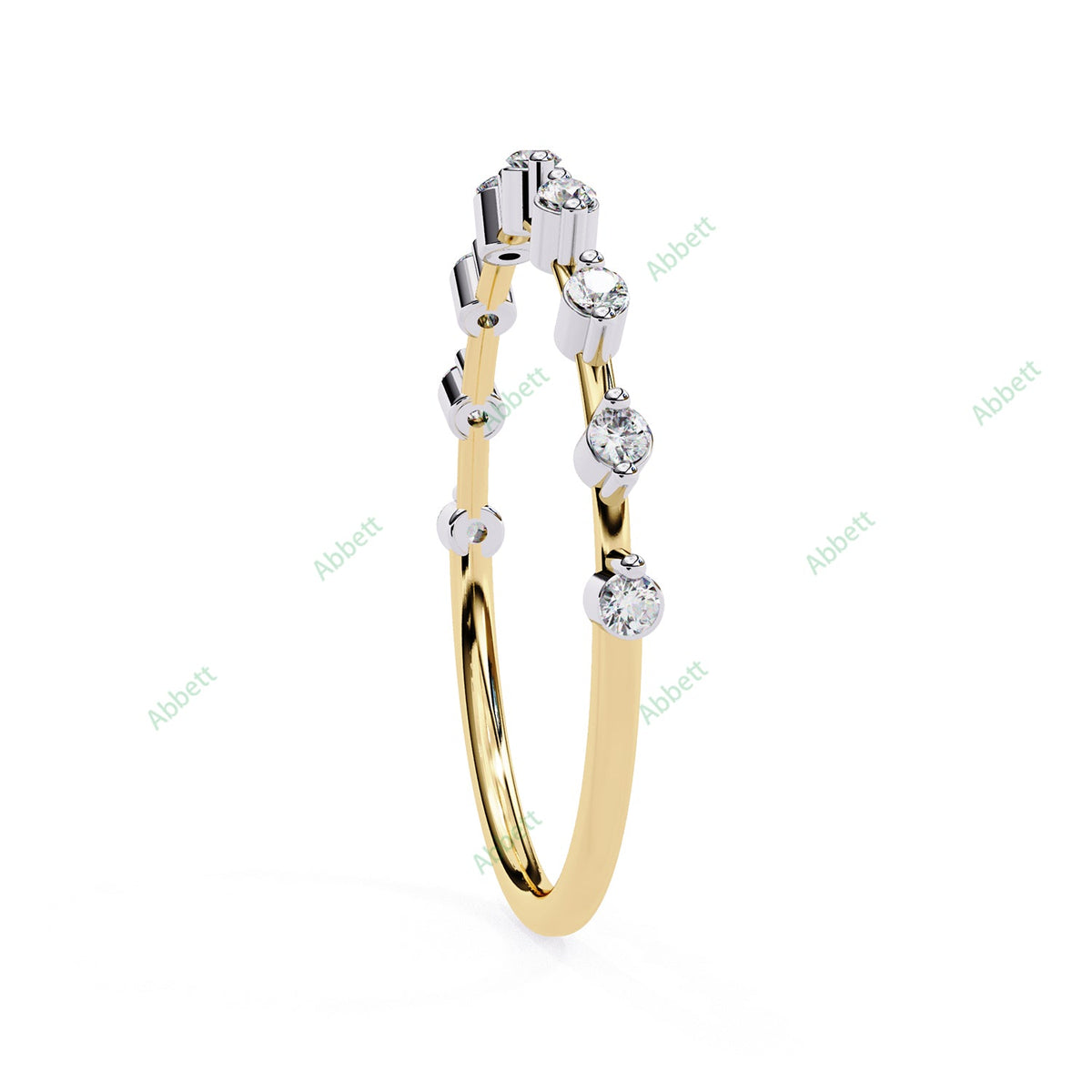 Anniversary Wedding Band WEAN1020