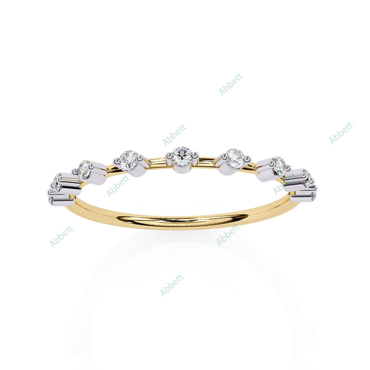 Anniversary Wedding Band WEAN1020