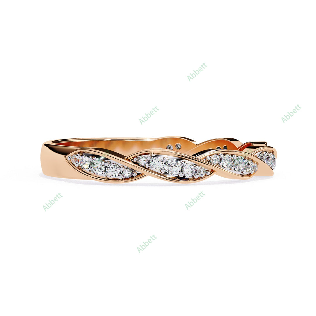 Anniversary Wedding Band WEAN1028