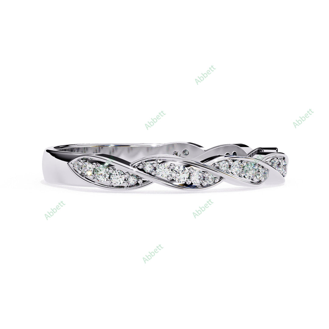 Anniversary Wedding Band WEAN1028