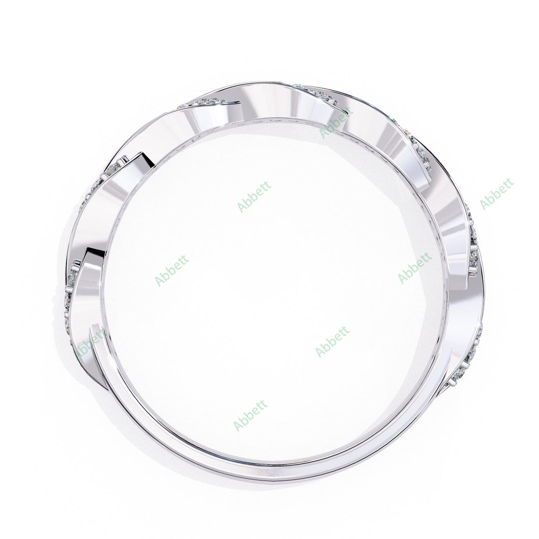 Anniversary Wedding Band WEAN1028