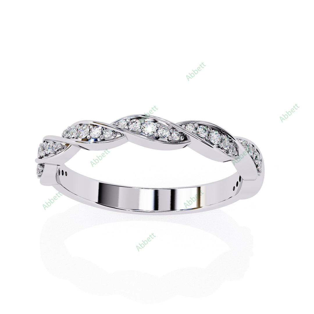 Anniversary Wedding Band WEAN1028