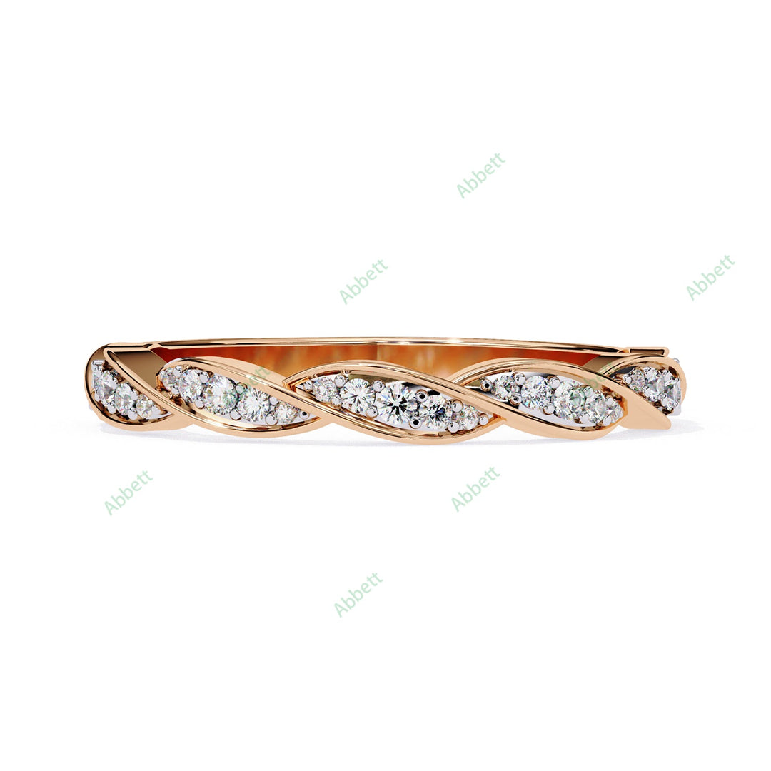 Anniversary Wedding Band WEAN1028