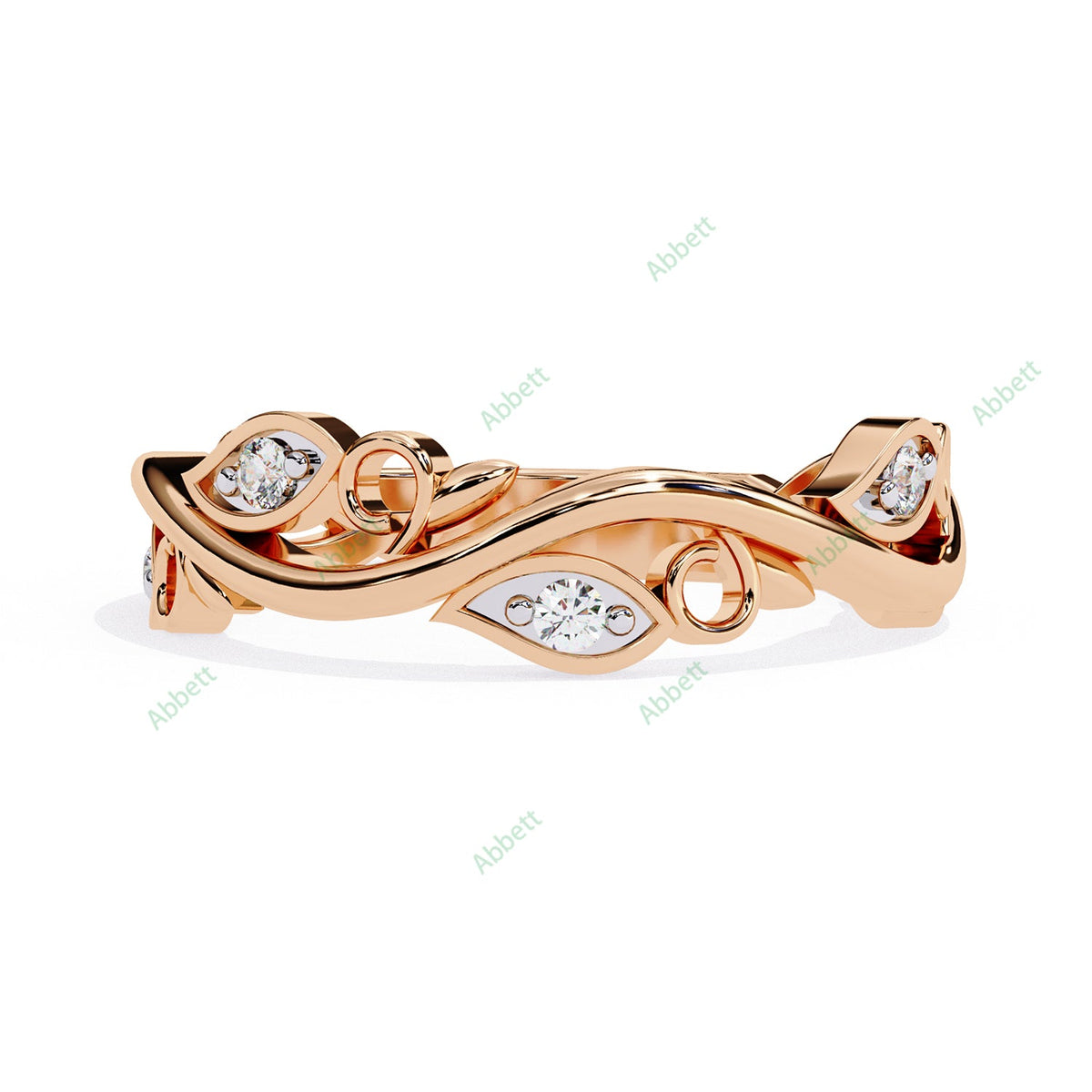 Natural Wedding Band WEAN1029