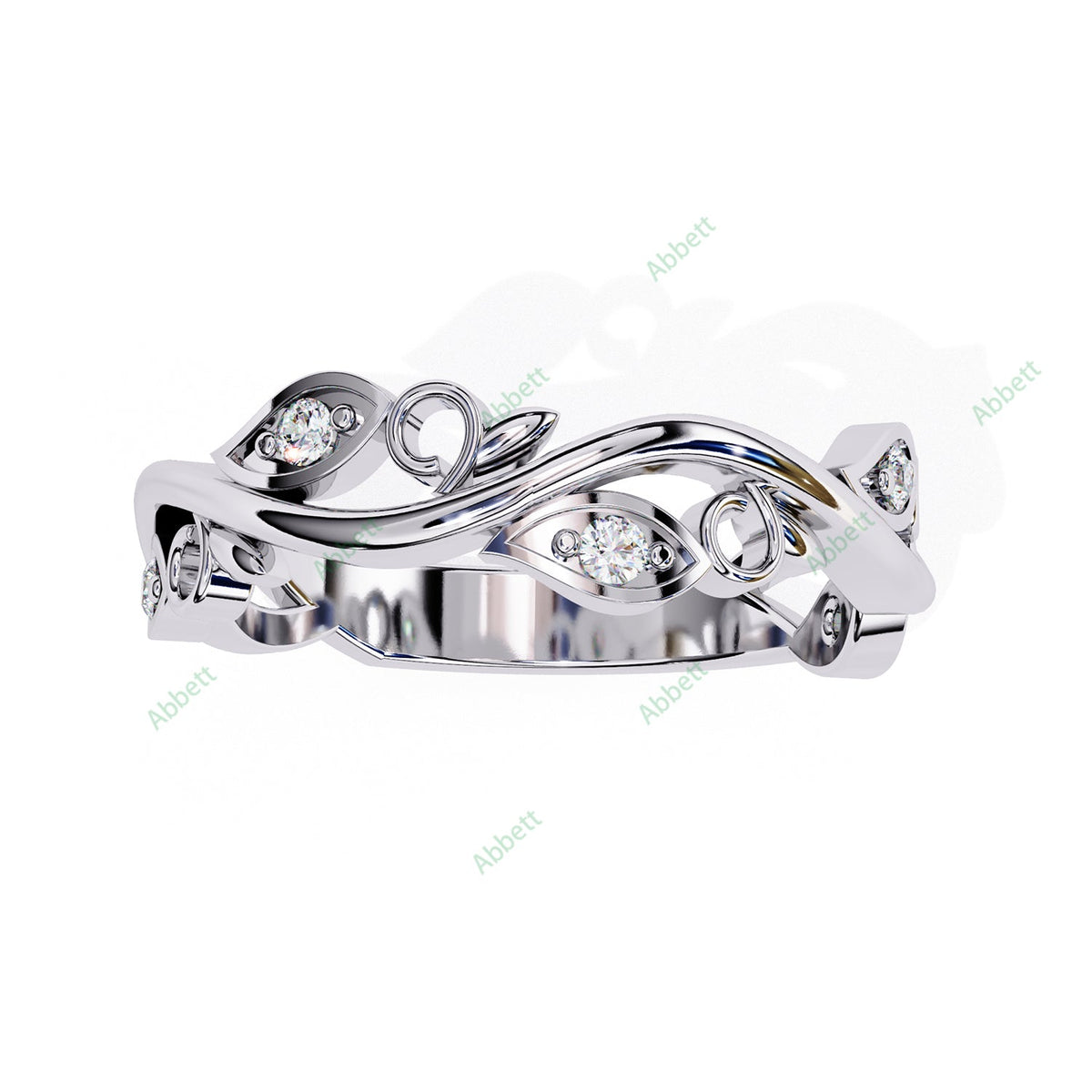 Natural Wedding Band WEAN1029