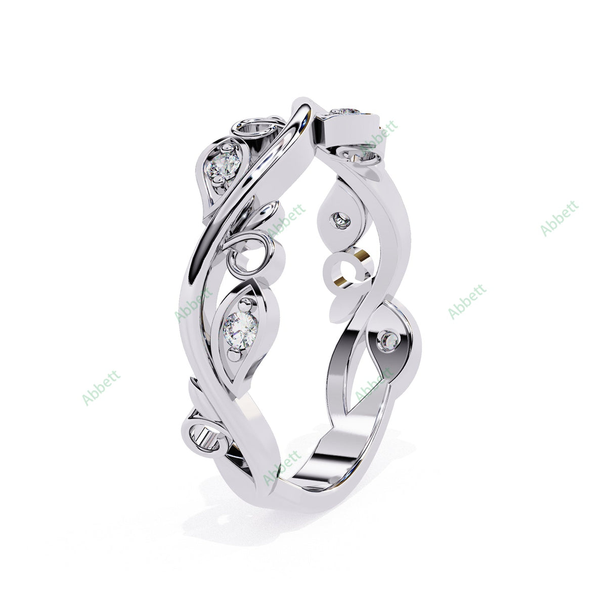 Natural Wedding Band WEAN1029