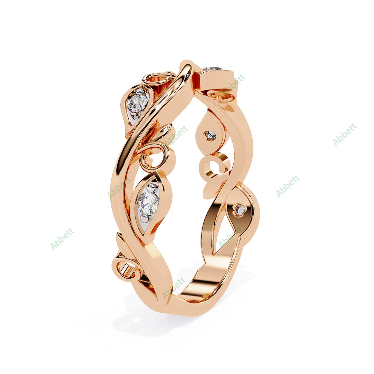 Natural Wedding Band WEAN1029