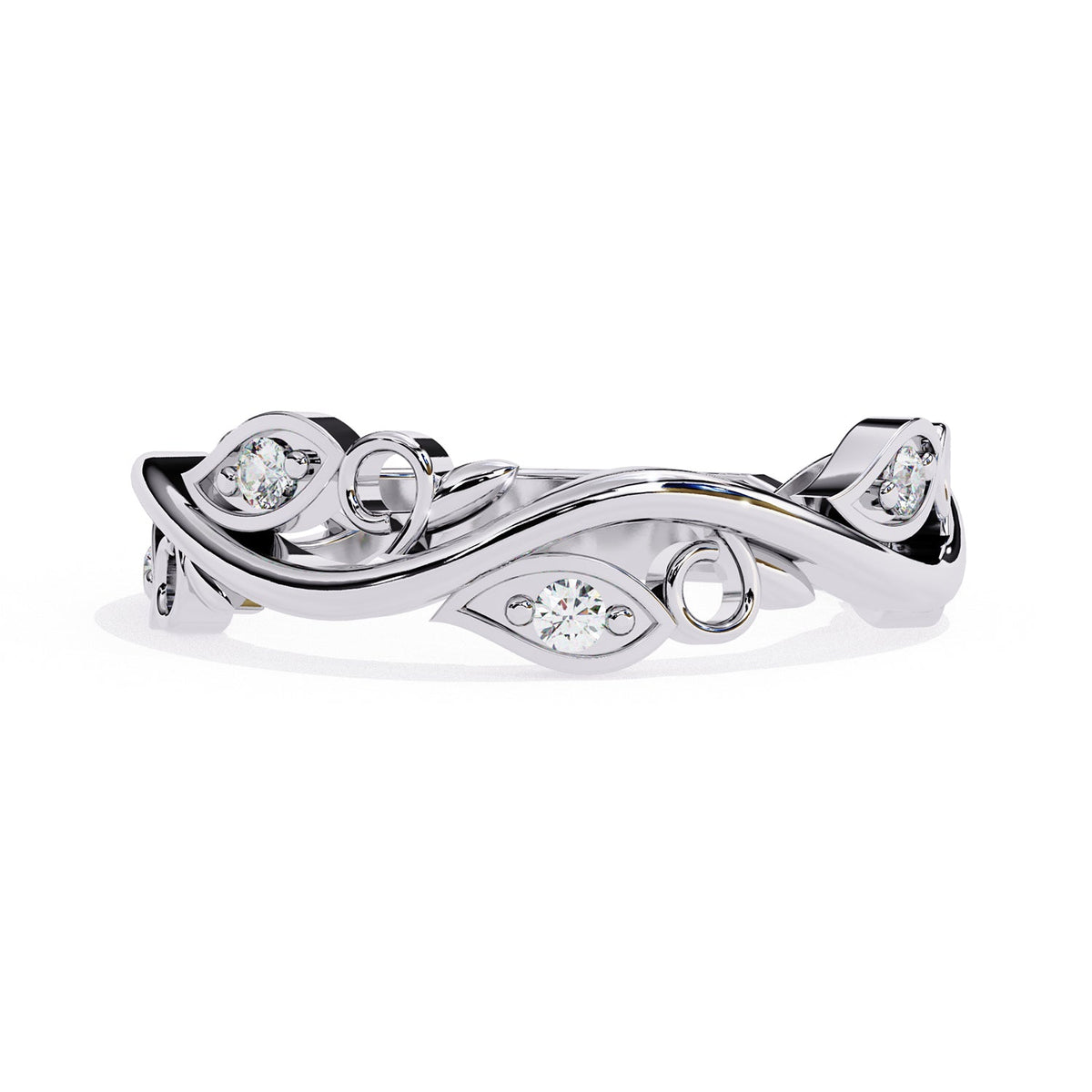 Natural Wedding Band WEAN1029