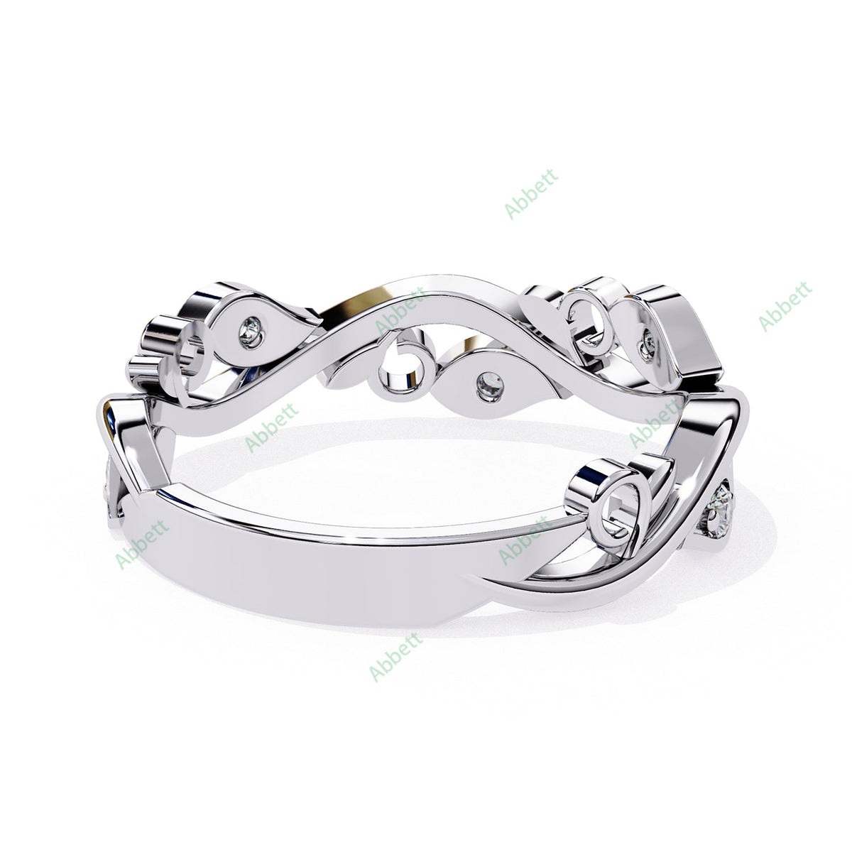 Natural Wedding Band WEAN1029