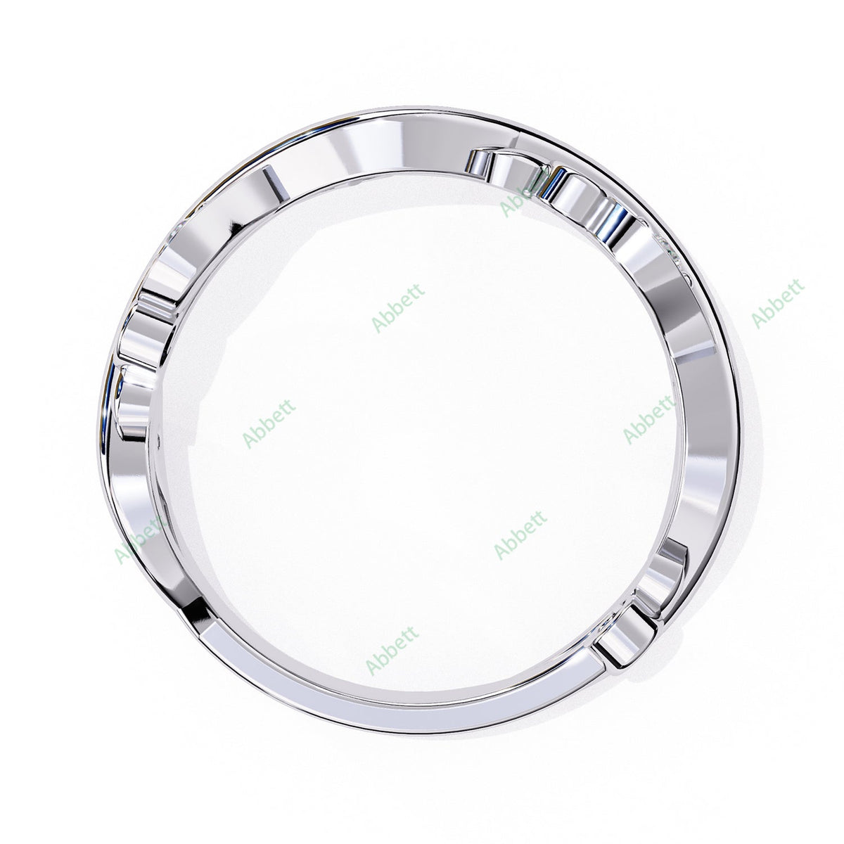 Natural Wedding Band WEAN1029