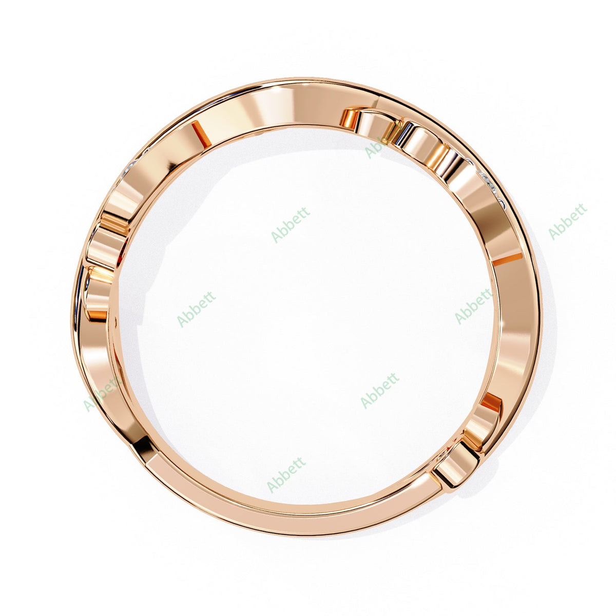 Natural Wedding Band WEAN1029