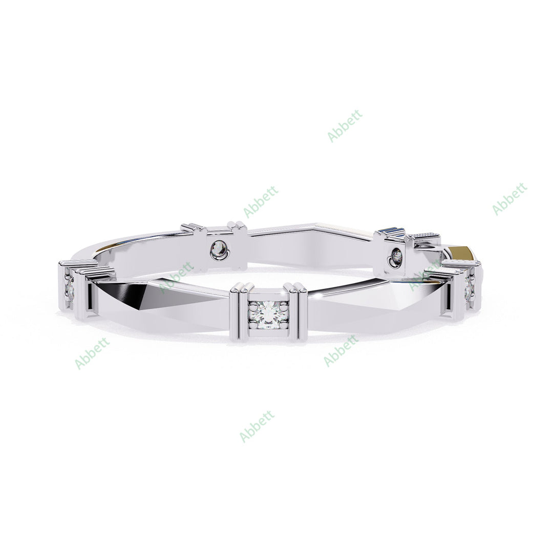 Anniversary Wedding Band WEAN1030
