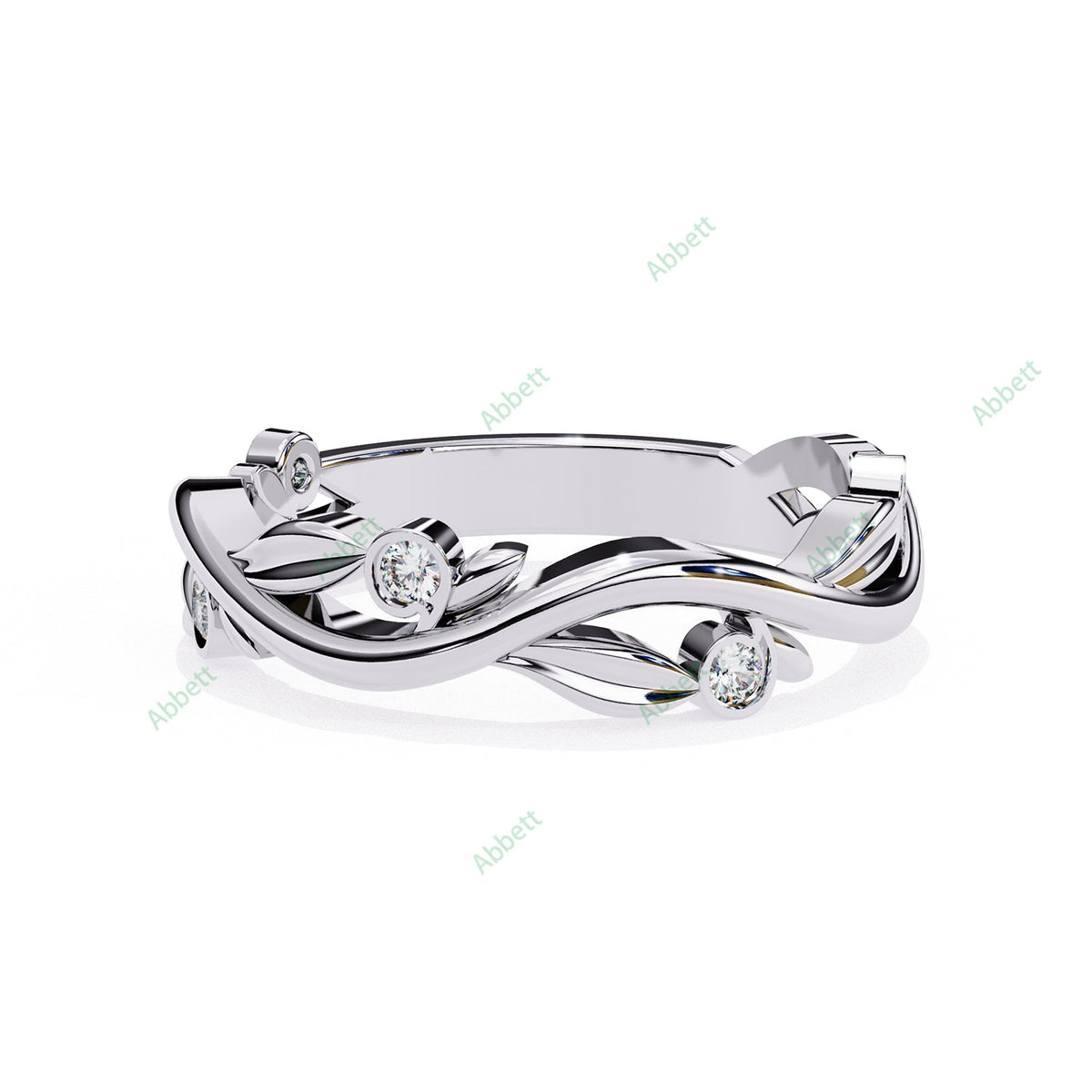 Natural Wedding Band WEAN1031