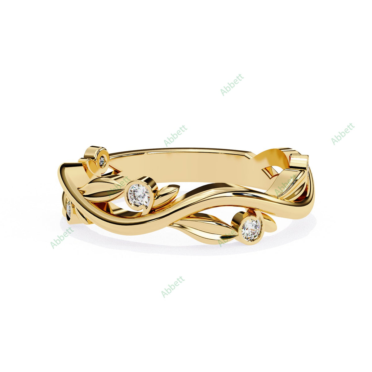 Natural Wedding Band WEAN1031