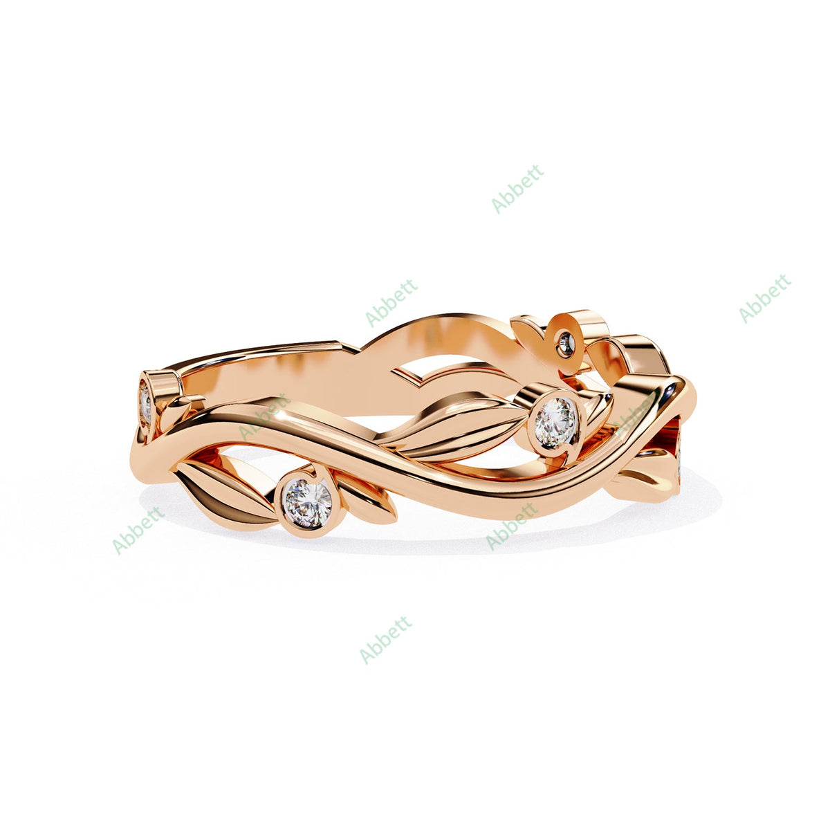 Natural Wedding Band WEAN1031