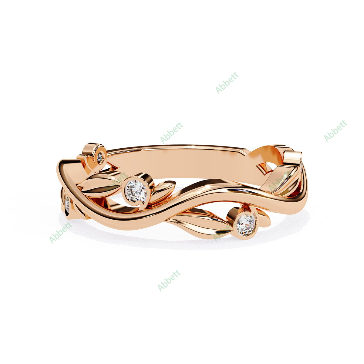 Natural Wedding Band WEAN1031