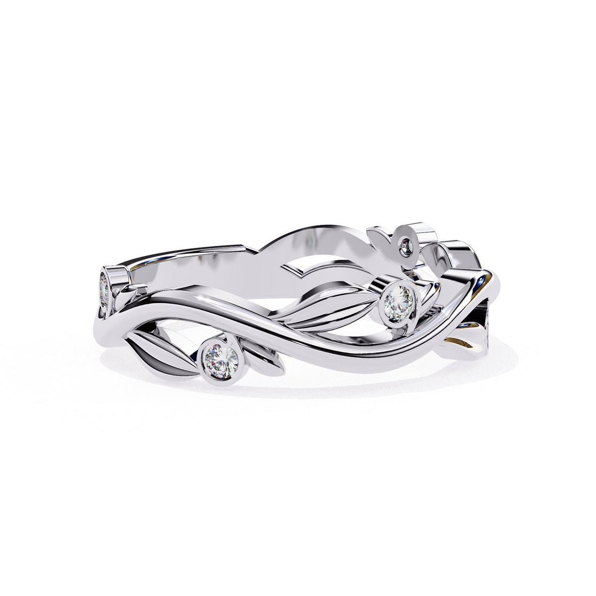 Natural Wedding Band WEAN1031