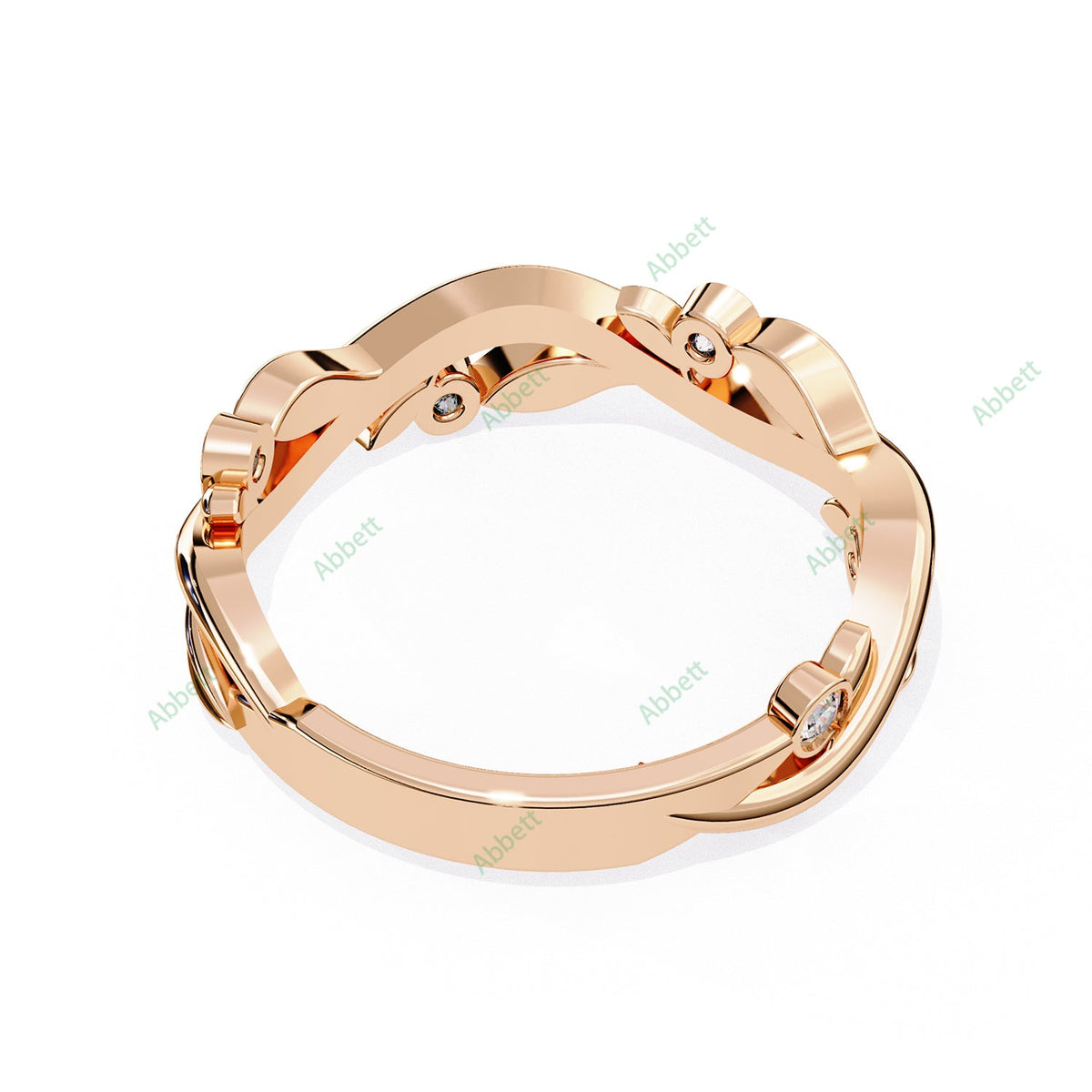 Natural Wedding Band WEAN1031