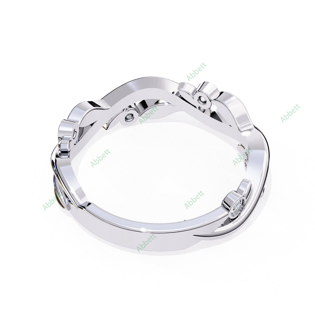 Natural Wedding Band WEAN1031