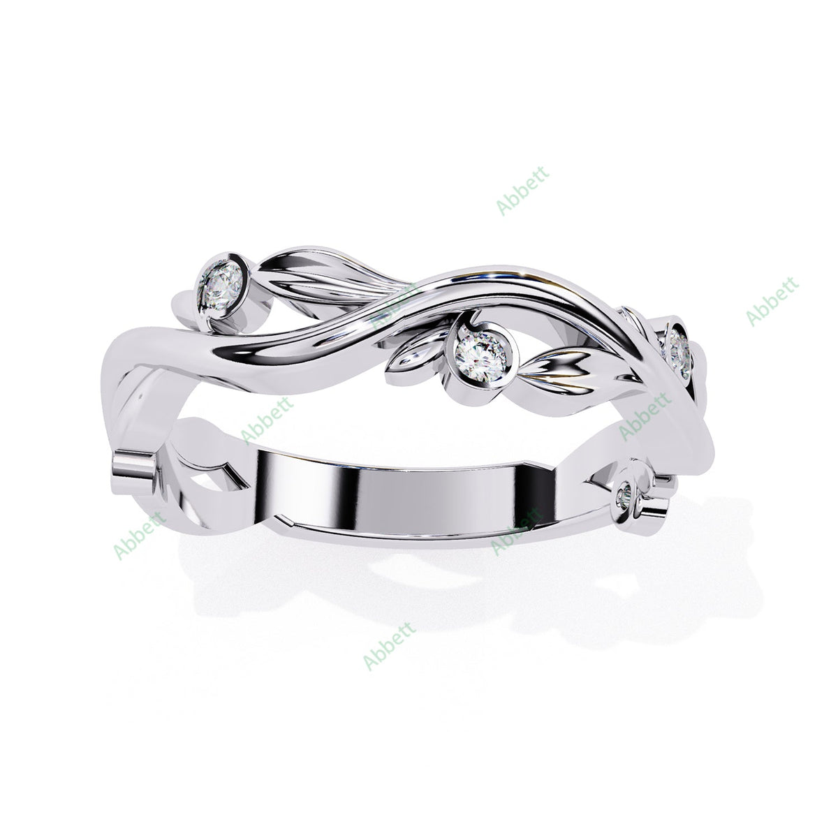 Natural Wedding Band WEAN1031