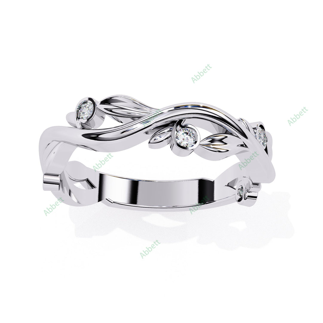 Natural Wedding Band WEAN1031