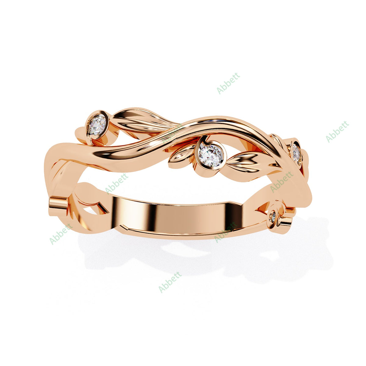 Natural Wedding Band WEAN1031