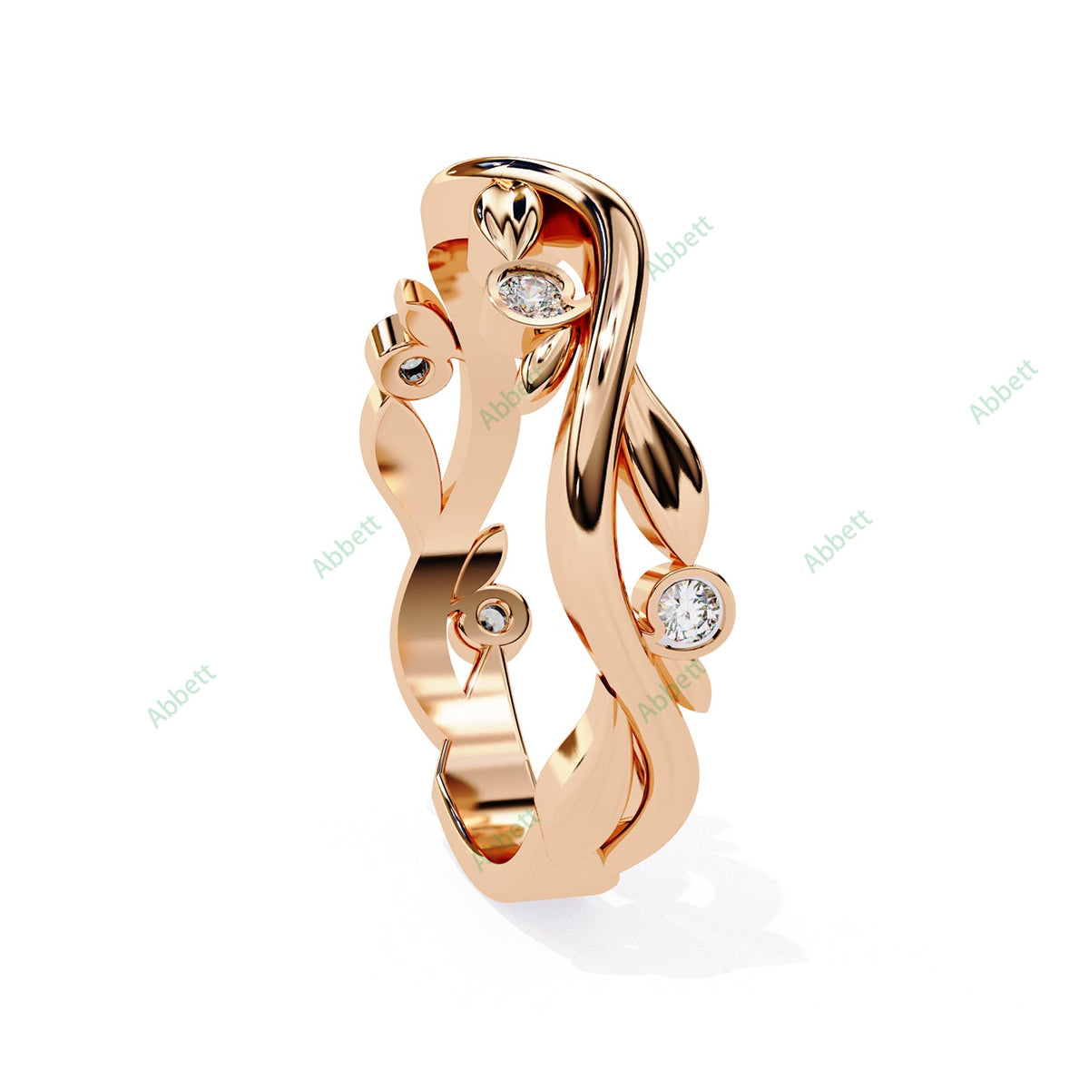 Natural Wedding Band WEAN1031