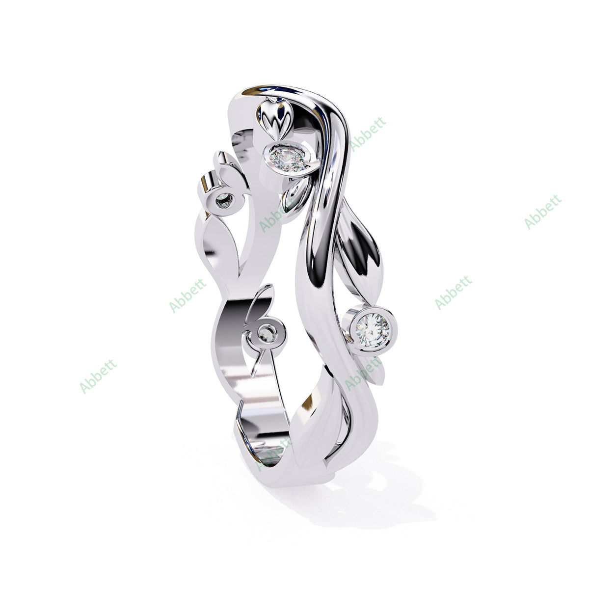 Natural Wedding Band WEAN1031