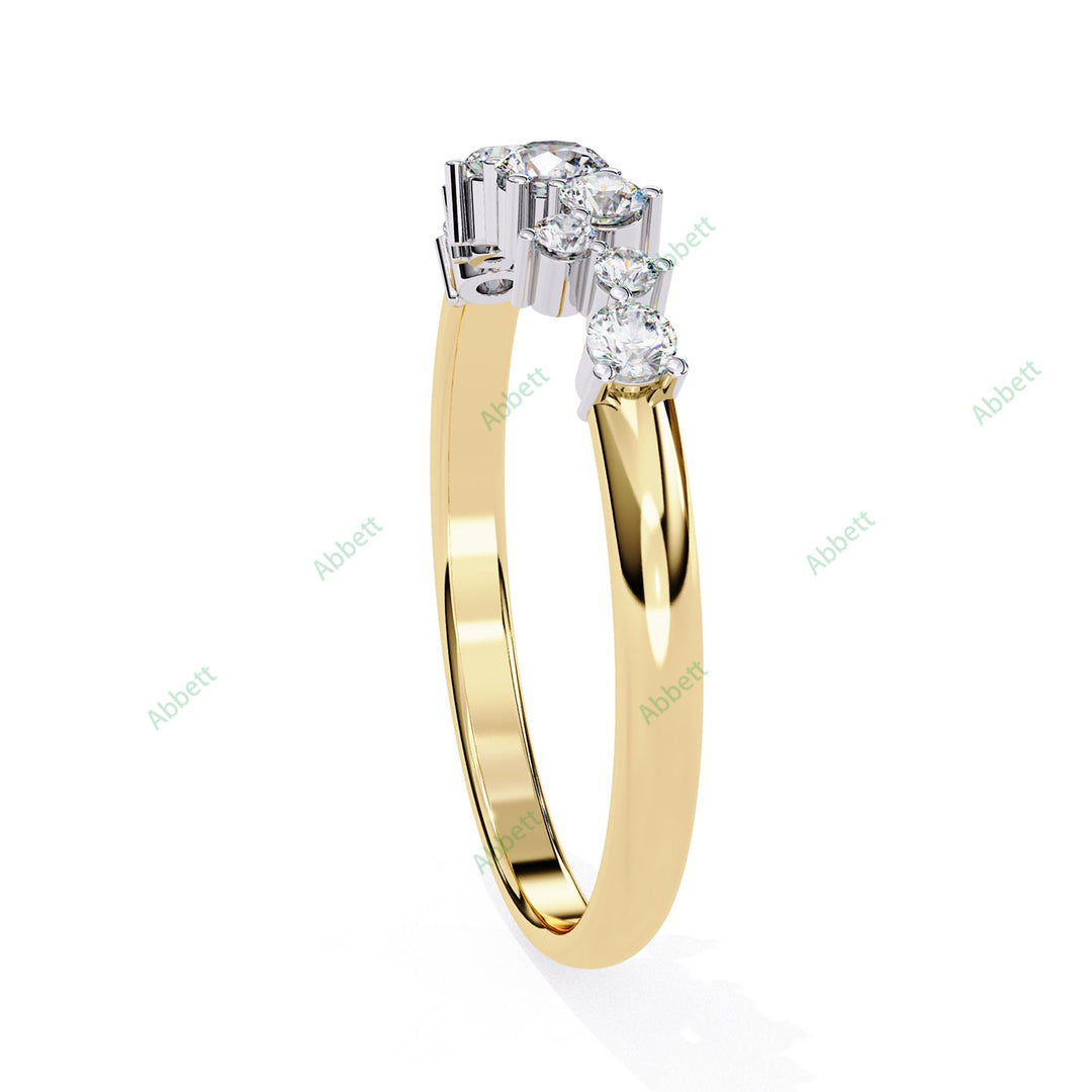 Anniversary Wedding Band WEAN1032