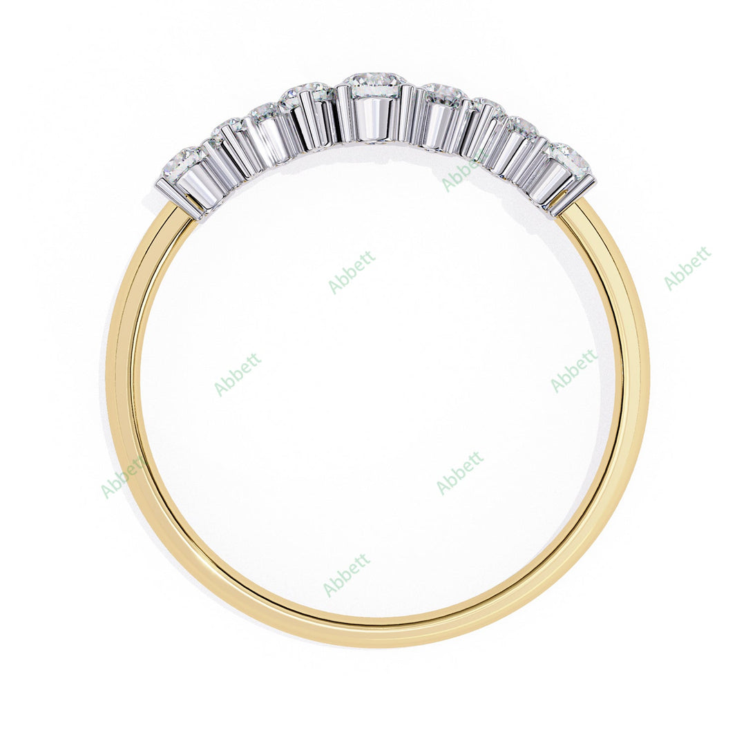 Anniversary Wedding Band WEAN1032