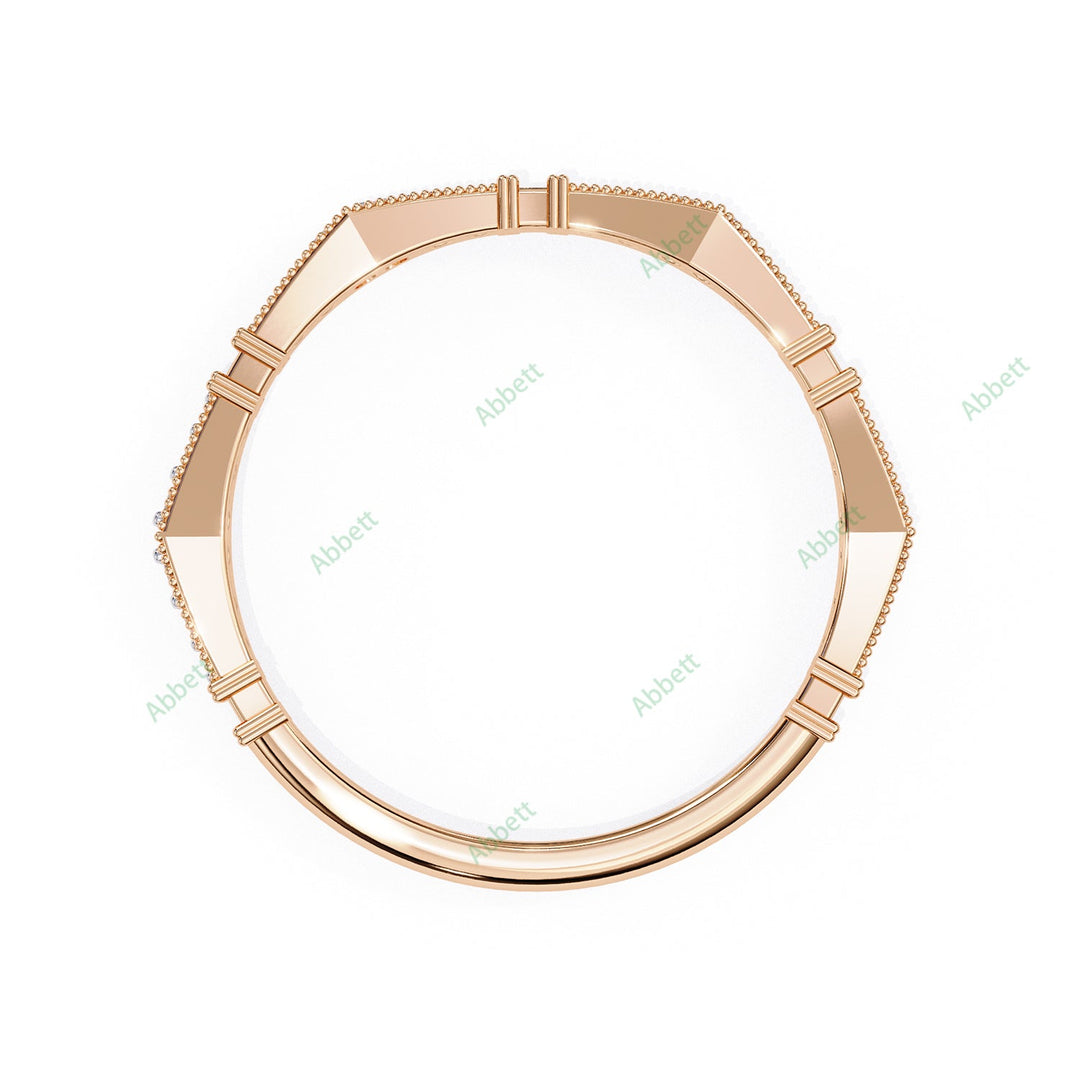 Anniversary Wedding Band WEAN1034