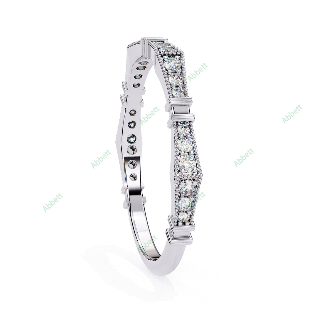 Anniversary Wedding Band WEAN1034