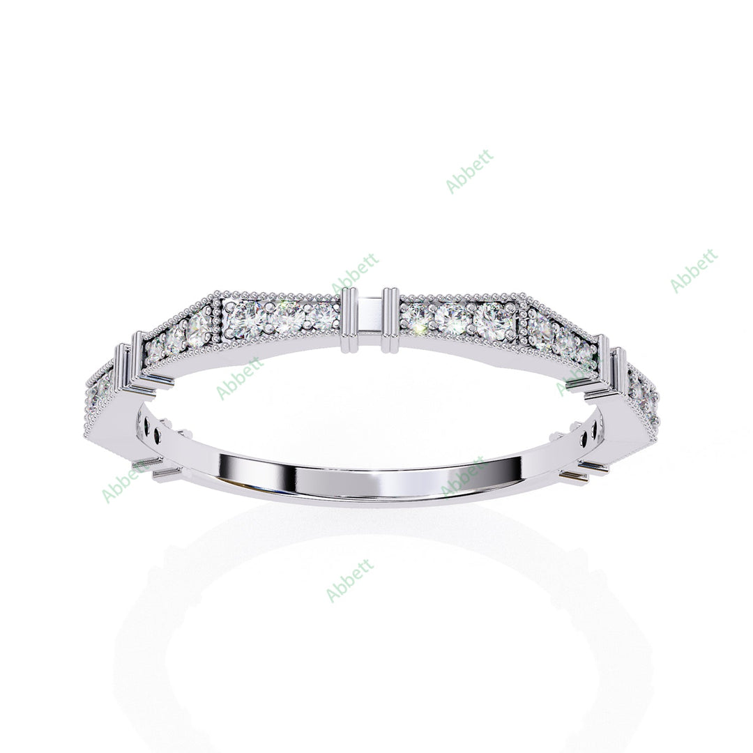 Anniversary Wedding Band WEAN1034