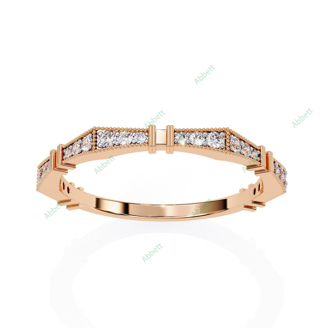 Anniversary Wedding Band WEAN1034