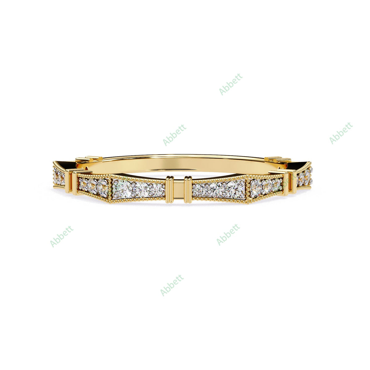 Anniversary Wedding Band WEAN1034