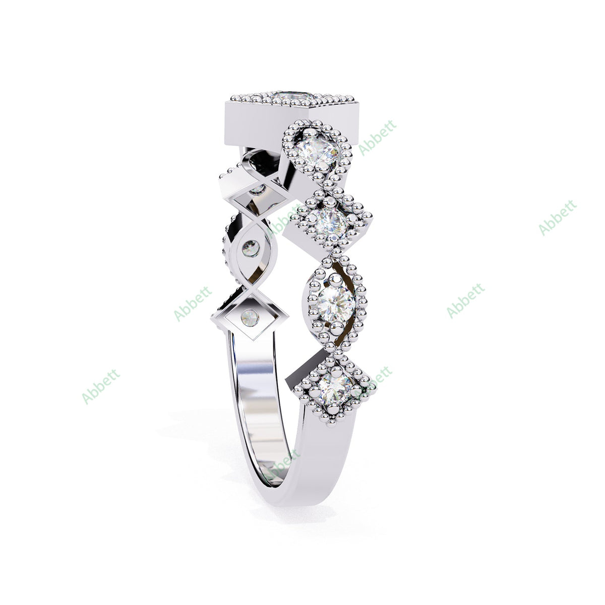 Fashion Wedding Band WEAN1035