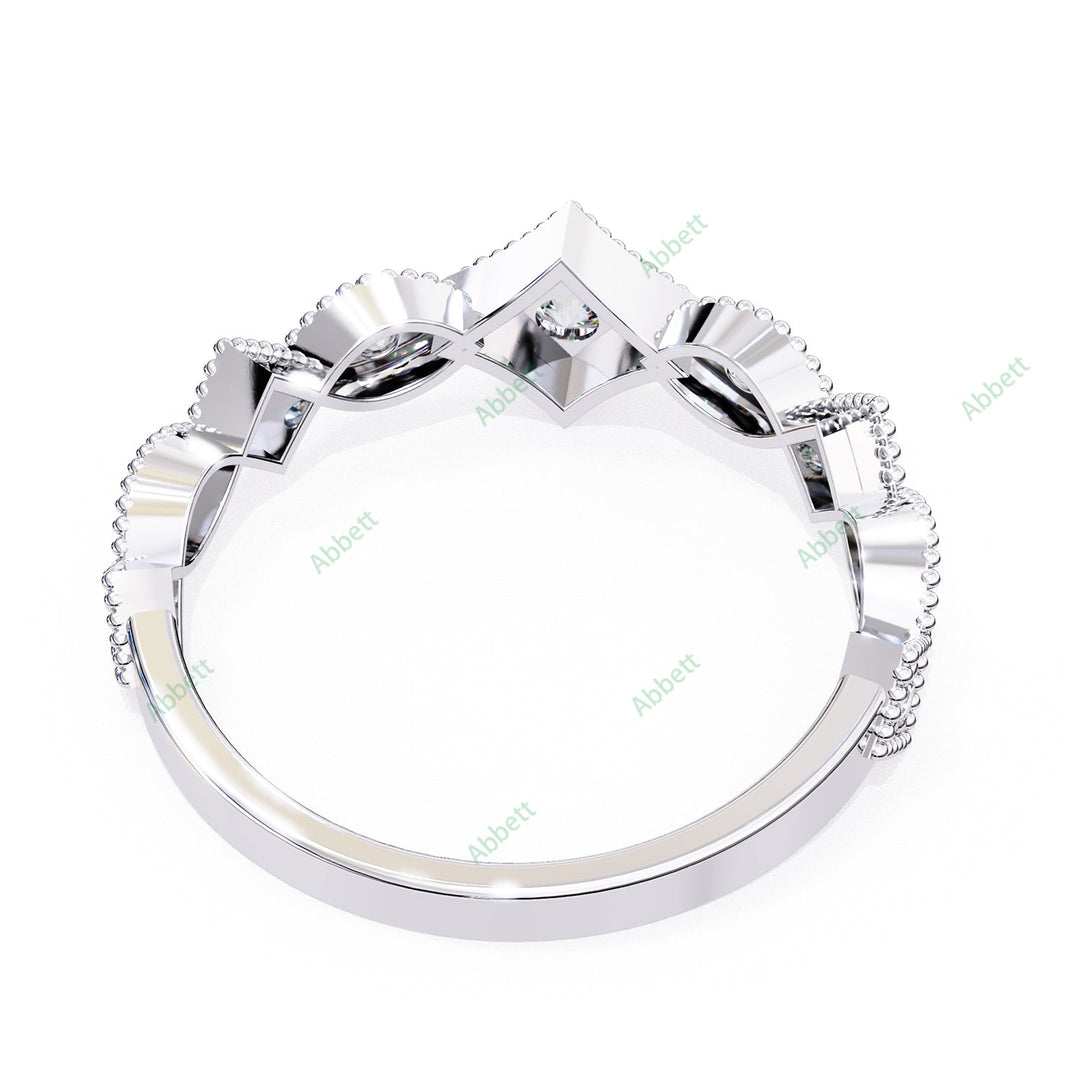 Anniversary Wedding Band WEAN1035