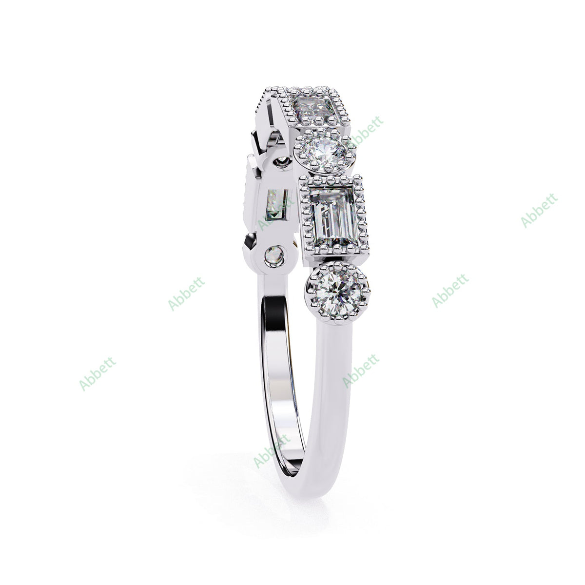 Fancy Wedding Band WEAN1036