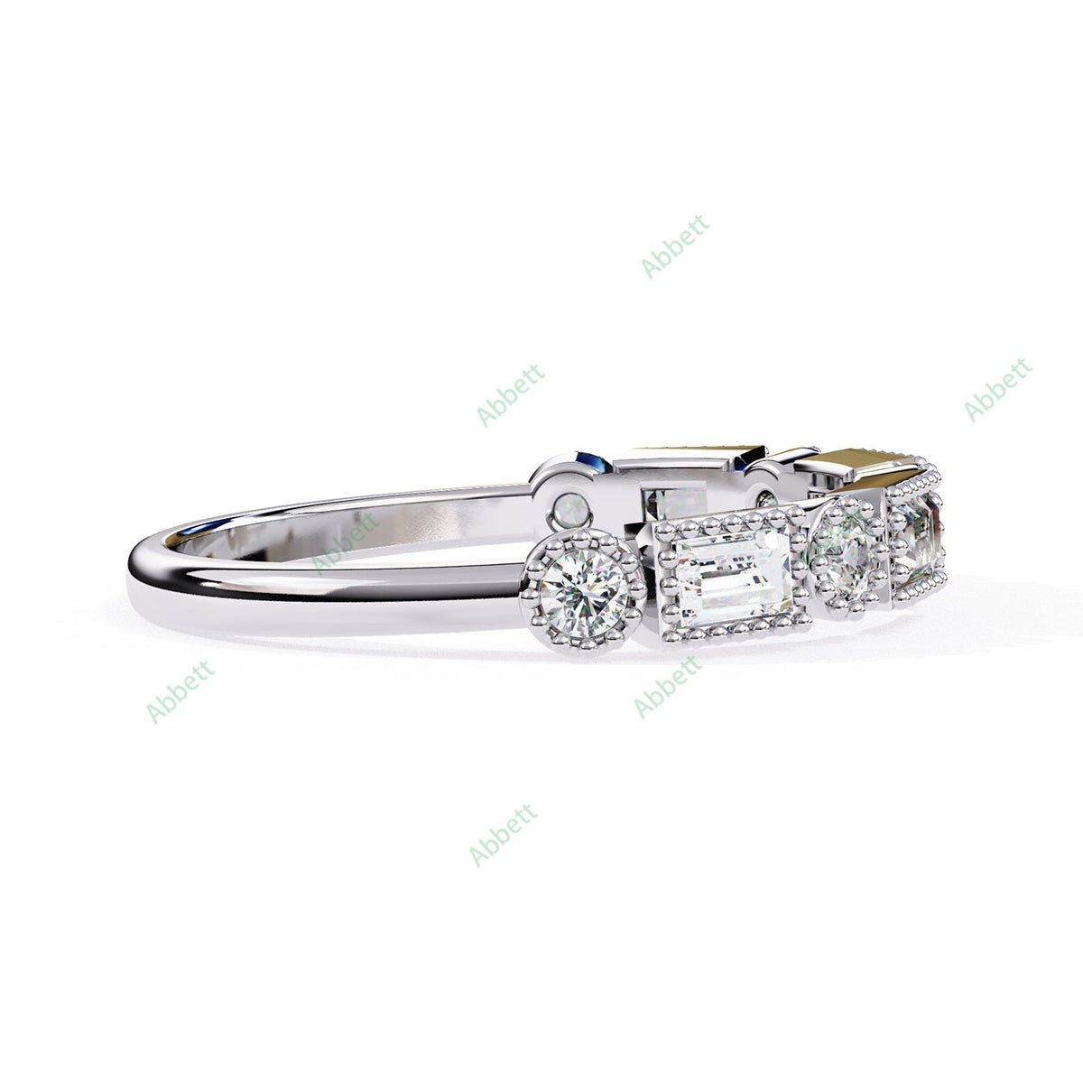 Fancy Wedding Band WEAN1036