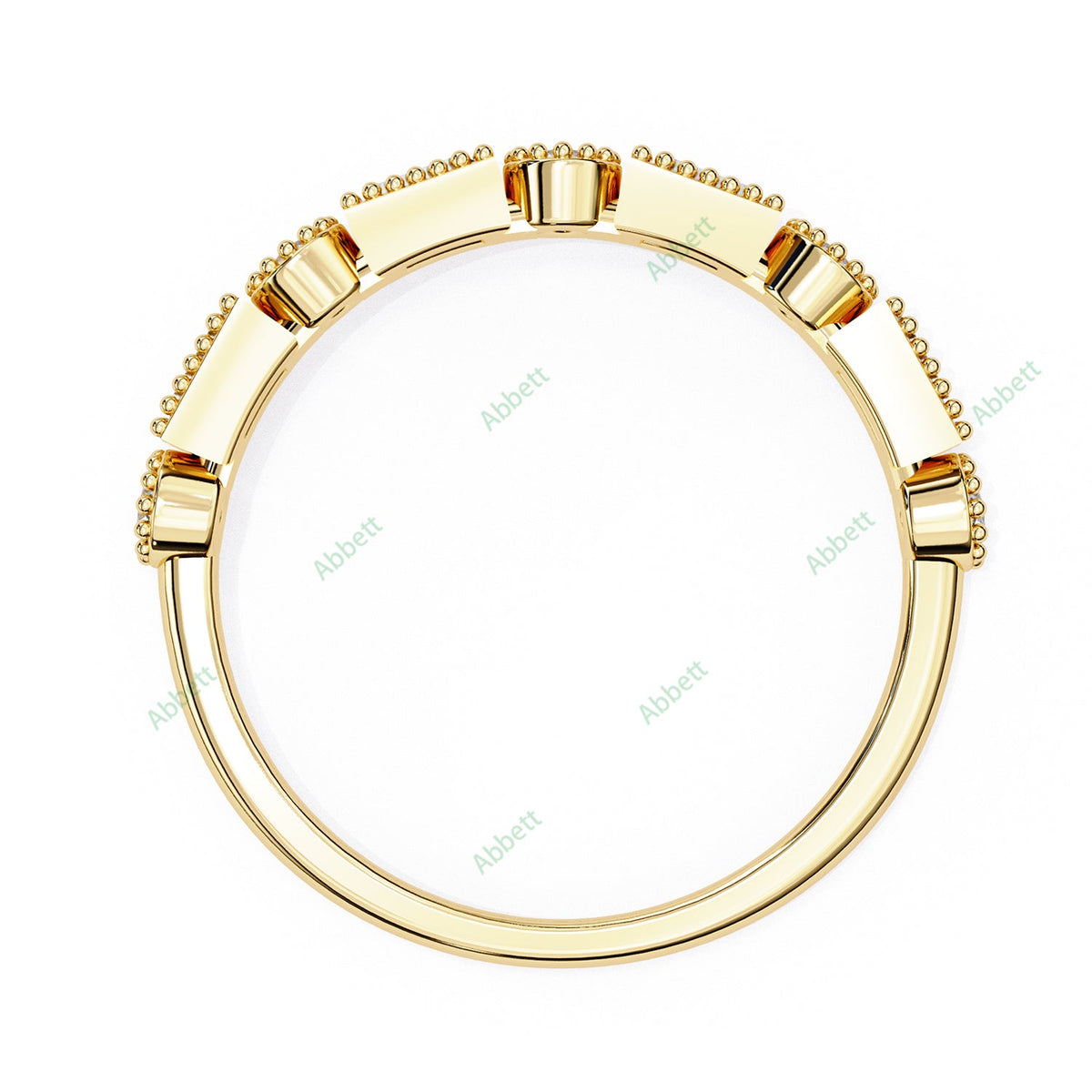 Fancy Wedding Band WEAN1036