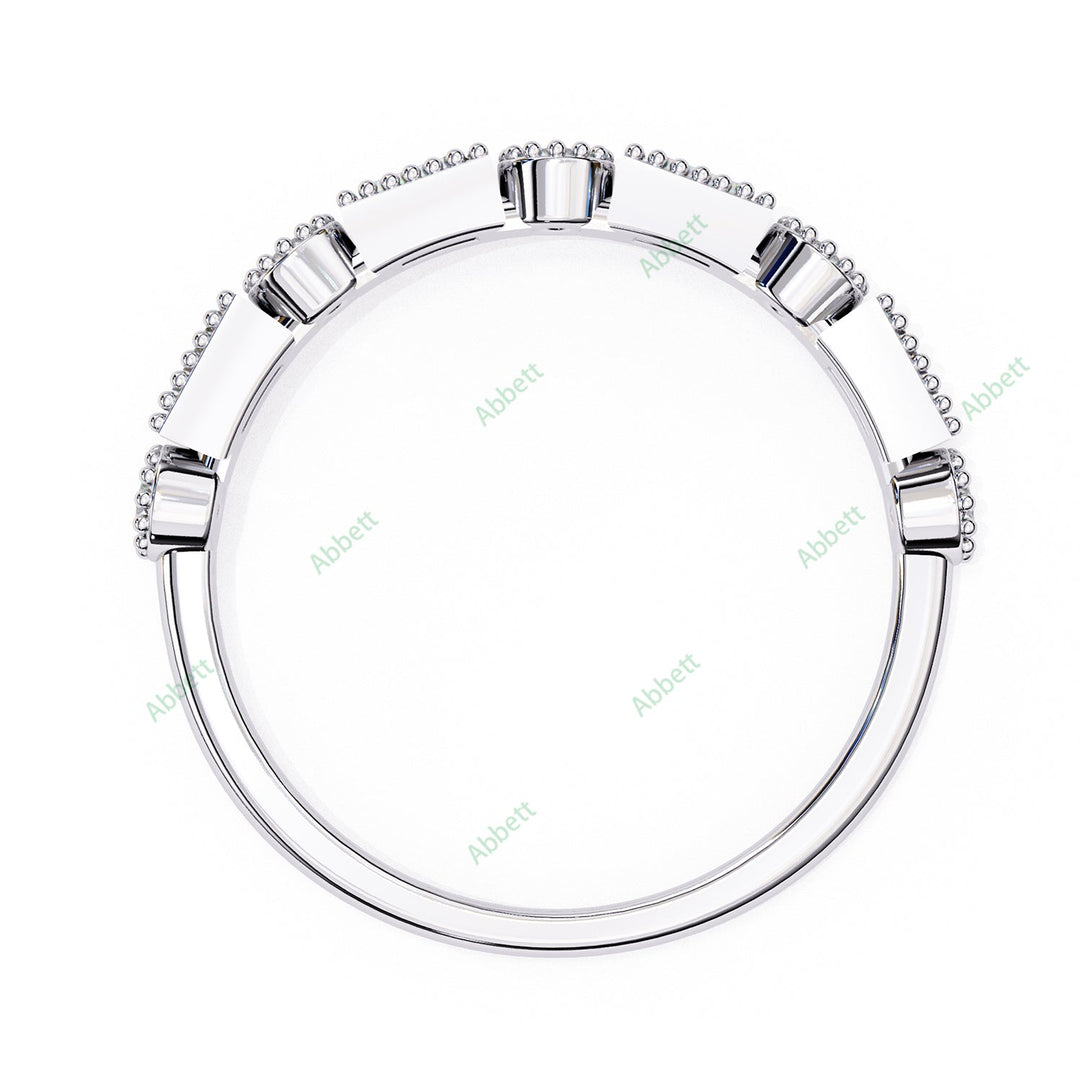 Anniversary Wedding Band WEAN1036