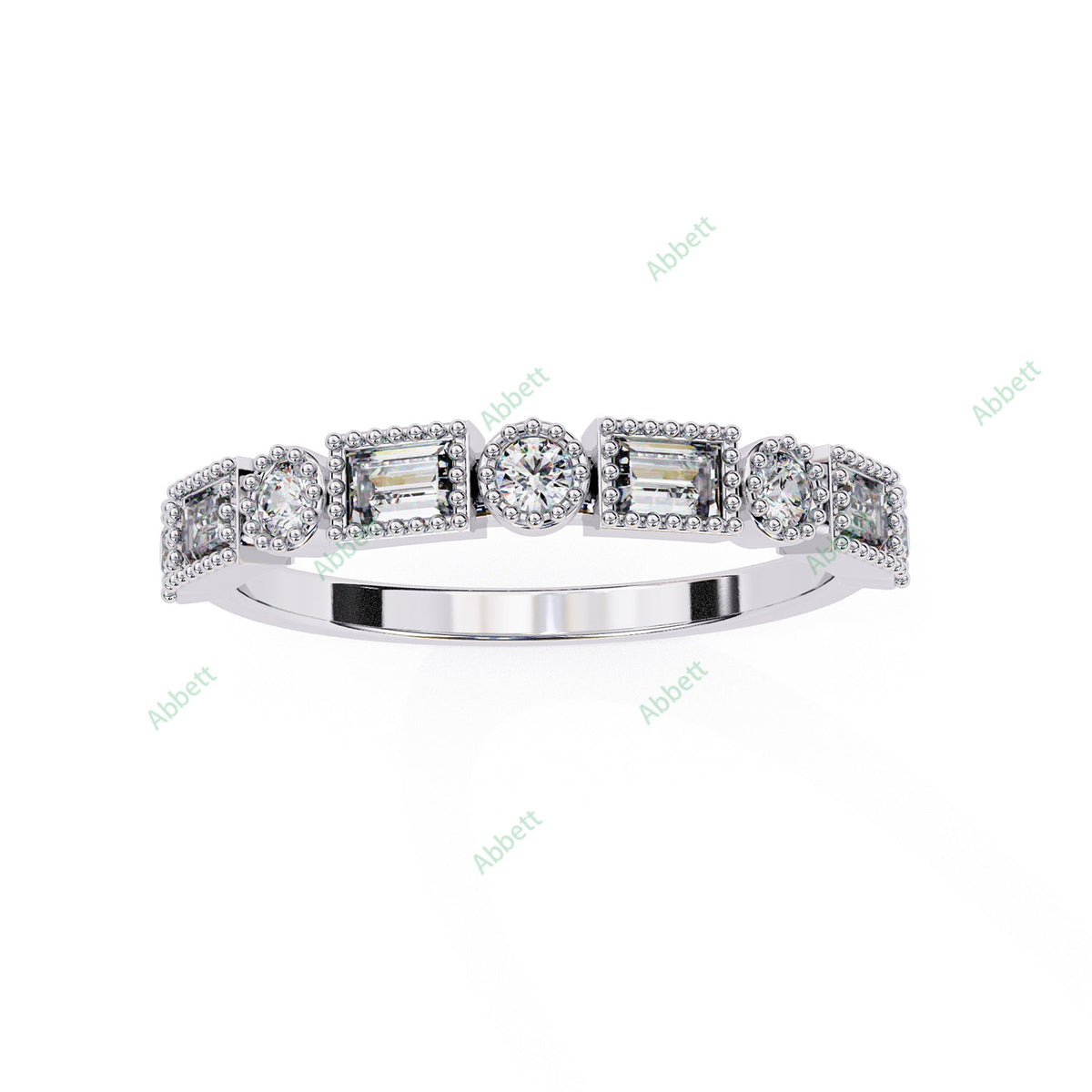 Fancy Wedding Band WEAN1036