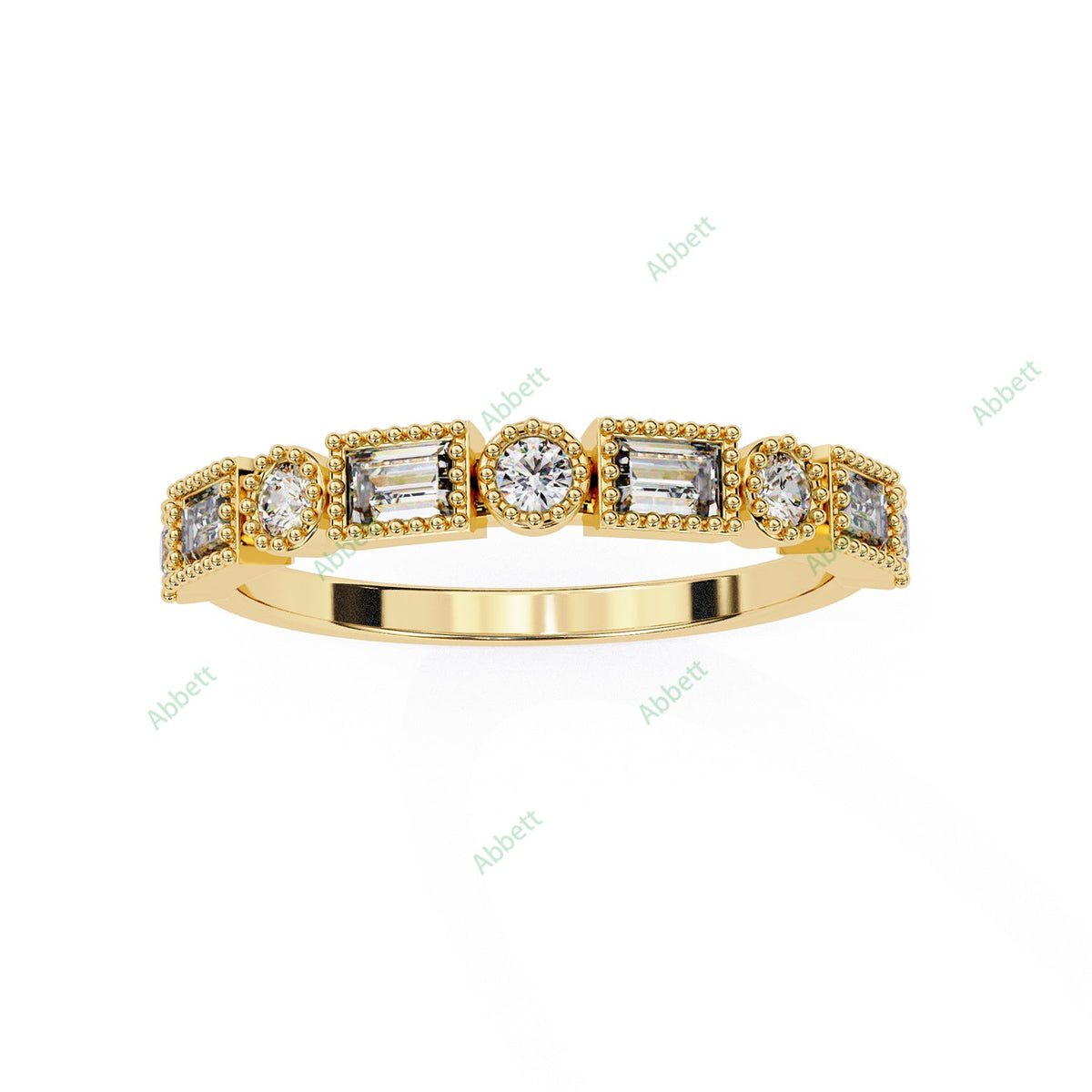 Fancy Wedding Band WEAN1036