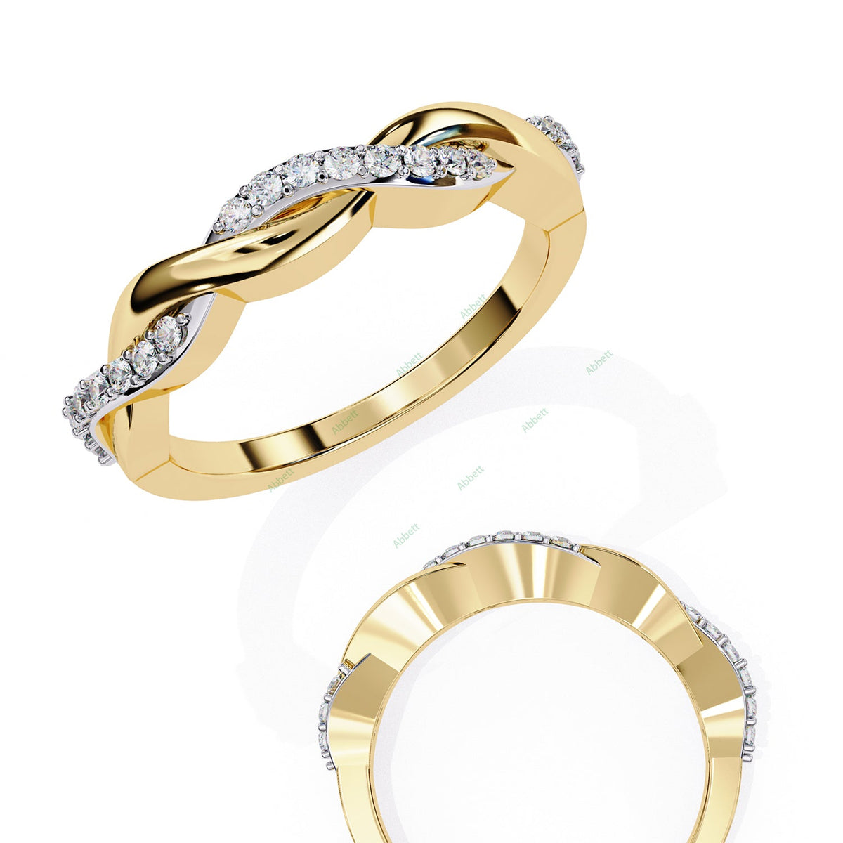 Fashion Wedding Band WEAN1038