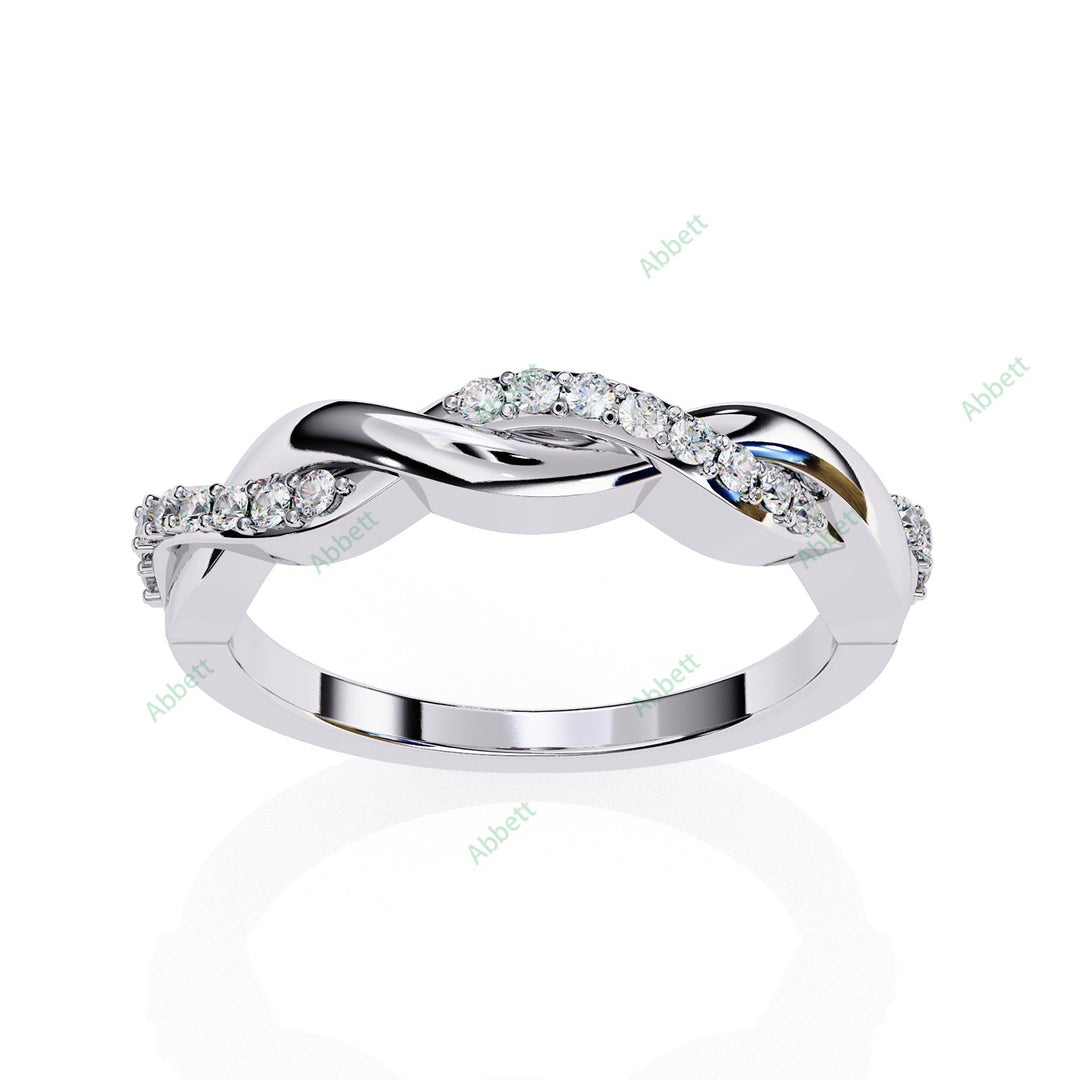 Anniversary Wedding Band WEAN1038