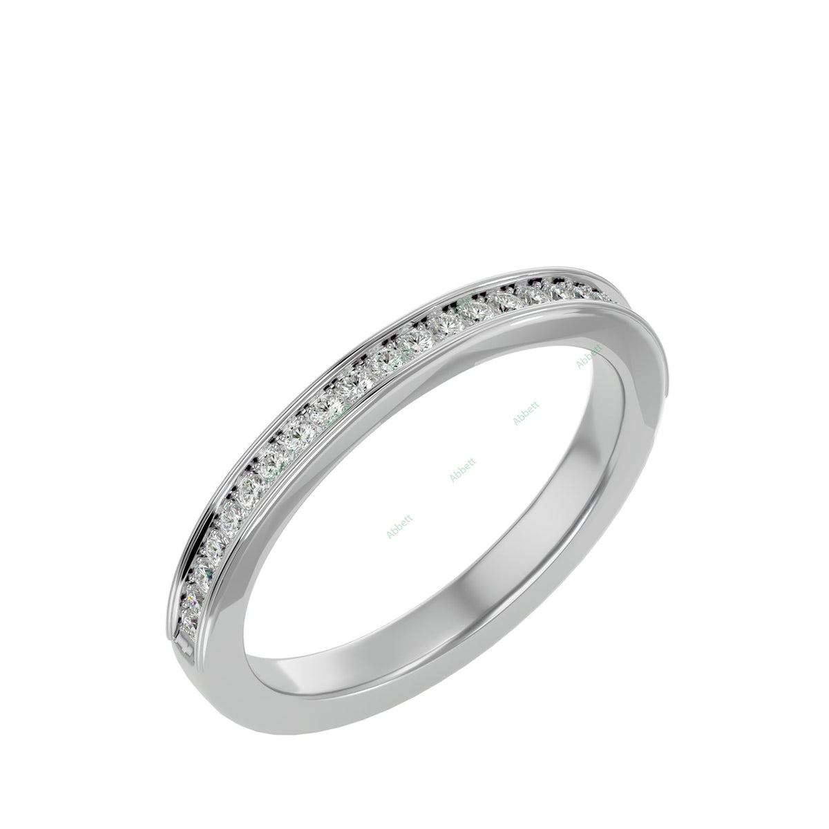 Anniversary Wedding Band WEAN104