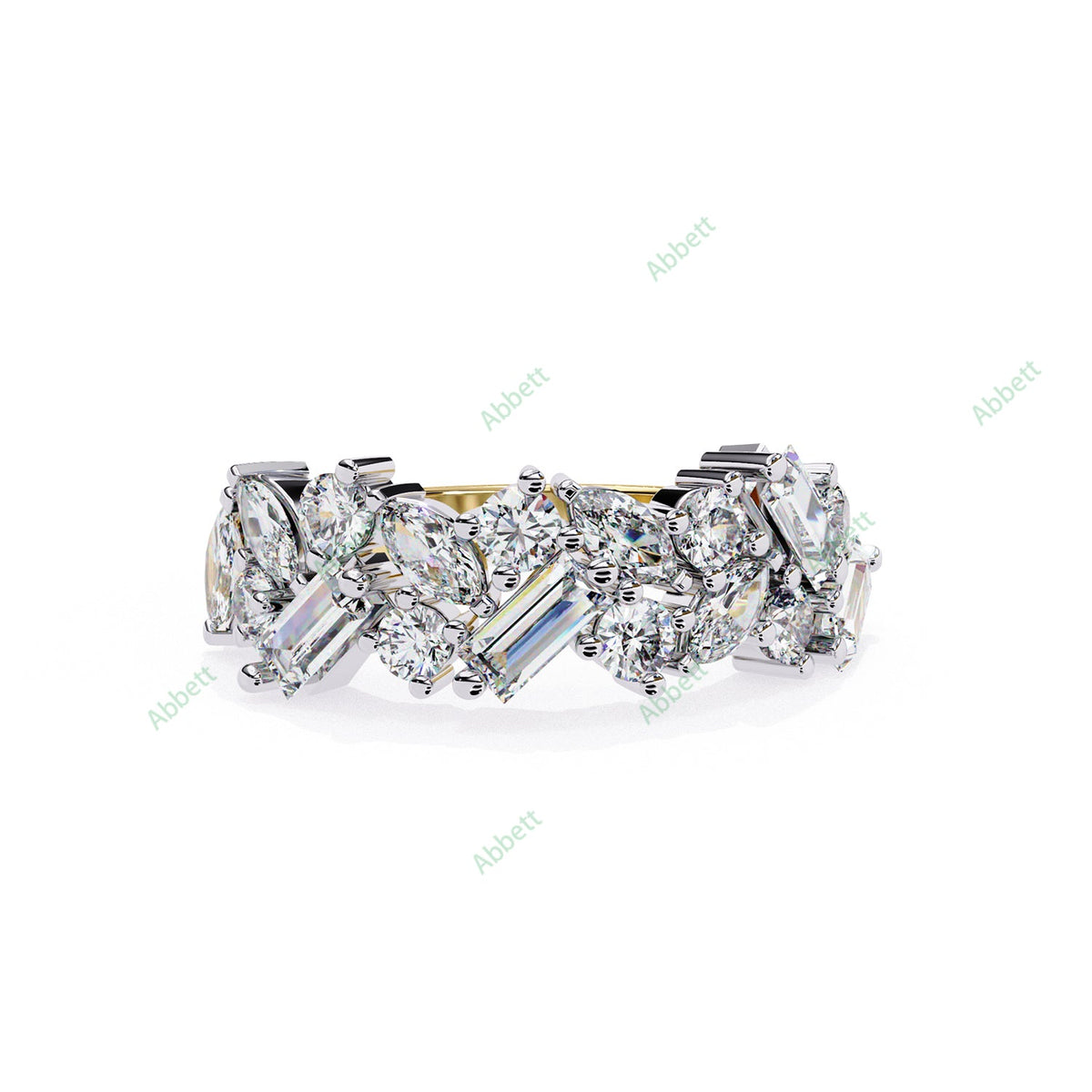 Fancy Wedding Band WEAN1040