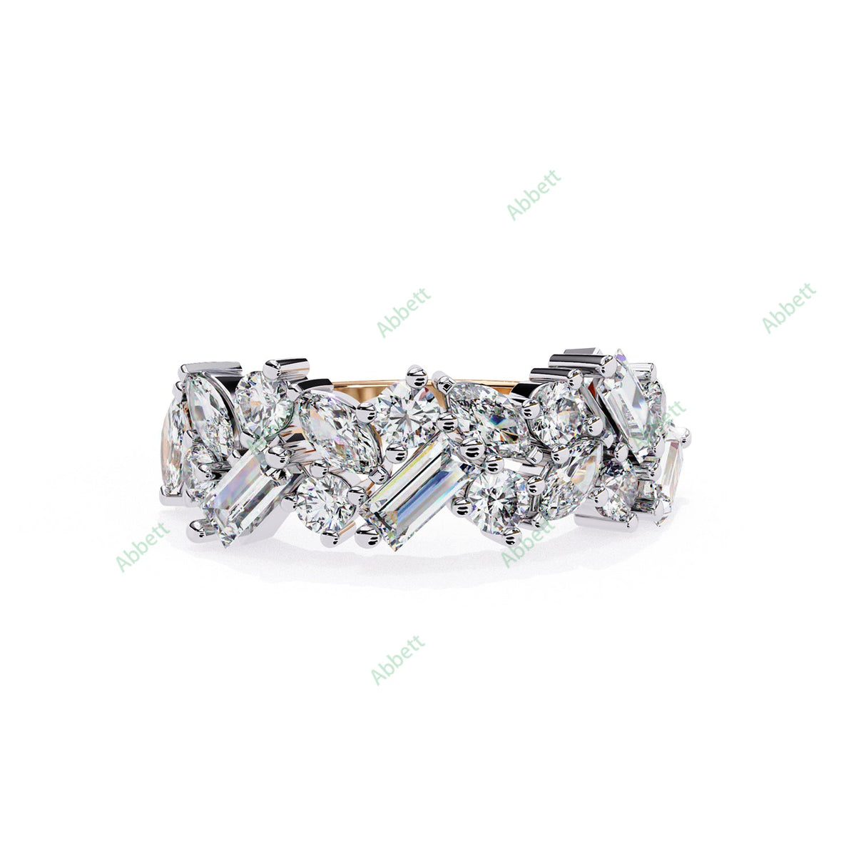 Fancy Wedding Band WEAN1040