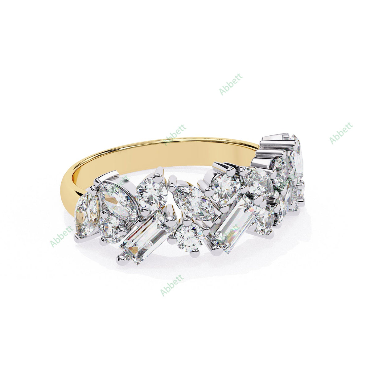 Fancy Wedding Band WEAN1040