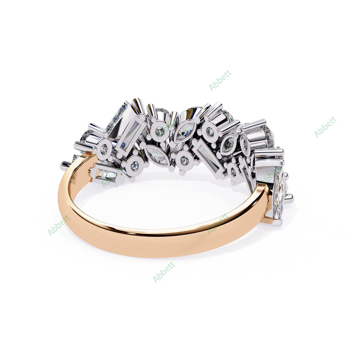 Fancy Wedding Band WEAN1040